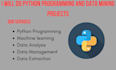do python programming with automation and data mining projects