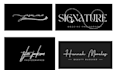 design handwriting, scripted, signature, cursive, handwritten logo