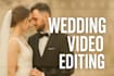do wedding video editing