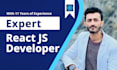 be your next js or frontend react js developer