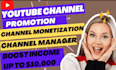 be your experienced youtube channel manager and SEO expert