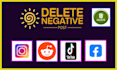 takedown remove defamatory content tiktok,x,reddit,yt,ig,fb,google, onlyfans