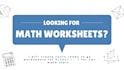 create custom high quality math worksheets