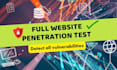 do pentesting and provide security patch guide for website