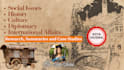do research and case studies on history and culture