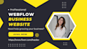 design a stunning website using webflow