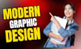 create all kinds of graphic design for your projects