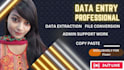efficiently handle data entry, data collection, copy paste