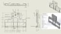 create 3d model and technical drawing using various software