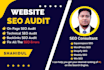 do website technical seo audit report and competitor analysis