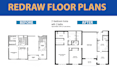 redraw scanned floor plans in autocad