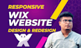 do responsive design, redesign ,landing page and clone website to by using wix