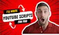 research and write a youtube video script for you