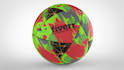 custom soccer ball 3d rendering designer