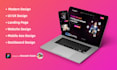 convert any complex design to website and mobile app UI UX design