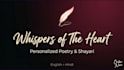 write personalized poetry for you