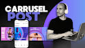 make your carousel for instagram and facebook
