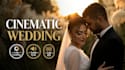 do cinematic wedding video editing, highlights, and teaser