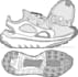 draw shoe designs with technical details