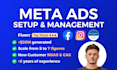 setup, manage and scale your meta ads, instagram ads, to get more sales