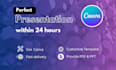 create a professional canva presentation