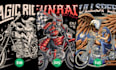 draw motorcycle illustration for t shirt design