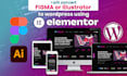 convert figma, illustrator or adobe xd to wordpress