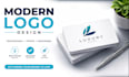 design modern professional logo for your business or brand