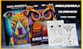 design a adult animals mandala coloring book for KDP and etsy