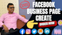 create facebook business page professionally