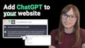 build your own ai web application like chatgpt openai