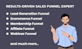 create high converting funnels on gohighlevel, clixlo, kajabi