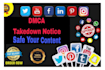 remove infringing material tiktok,twitter,yt,reddit,ig,fb,google under dmca