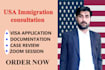 be your online lawyer for USA , UK ,canada ,visa and immigration