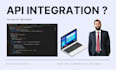 expertly integrate and develop API seamlessly connecting frontend with backend