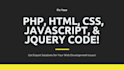 fix, php, html, css, javascript, jquery code