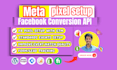 setup meta facebook pixel and conversion API server side tracking by GTM