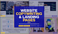 provide website copywriting as your landing page copy writer