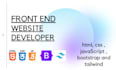 html CSS bootstrap tailwind landing page design and website