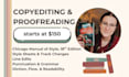 copyedit and proofread your novel