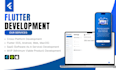 develop flutter android ios web apps