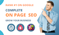 do wordpress on page rankmath SEO optimization for google ranking