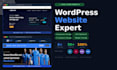 design responsive wordpress website for business, shop or organization