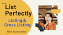 cross list products on ebay, poshmark, etsy, depop and more using list perfectly