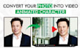 create a talking animated ai character video from your photo