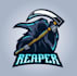 design beautiful  reapers esport logo