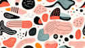 make abstract geometric seamless pattern design