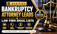 generate verified bankruptcy attorney leads and law firm email lists