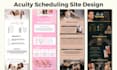 design acuity scheduling template in canva