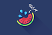 create flat logo design for your business